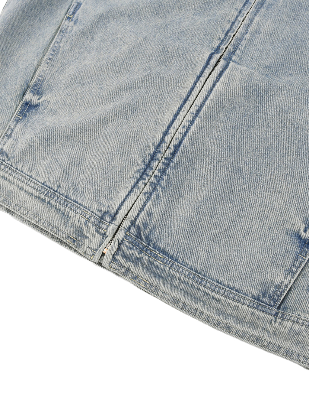 BAJ Vintage Zip Denim Jacket